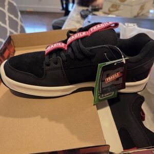 DC Black and Red Men's Sneakers